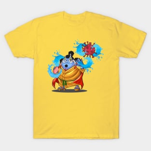 Jimbei/Jinbei's Water and Soap to beat Corona T-Shirt